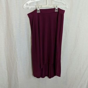 Beautiful purple skirt